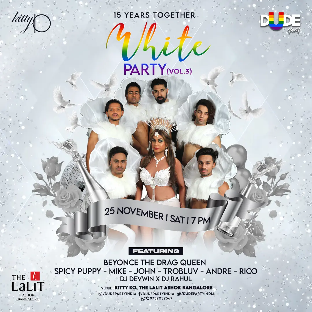WHITE PARTY Vol.3 Dude Party India