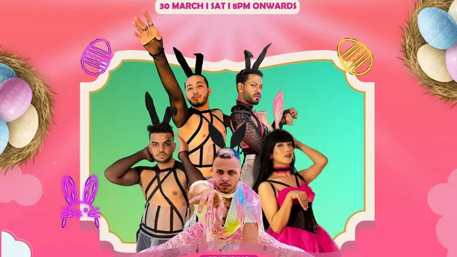 BUNNYLAND Dude Party India Poster