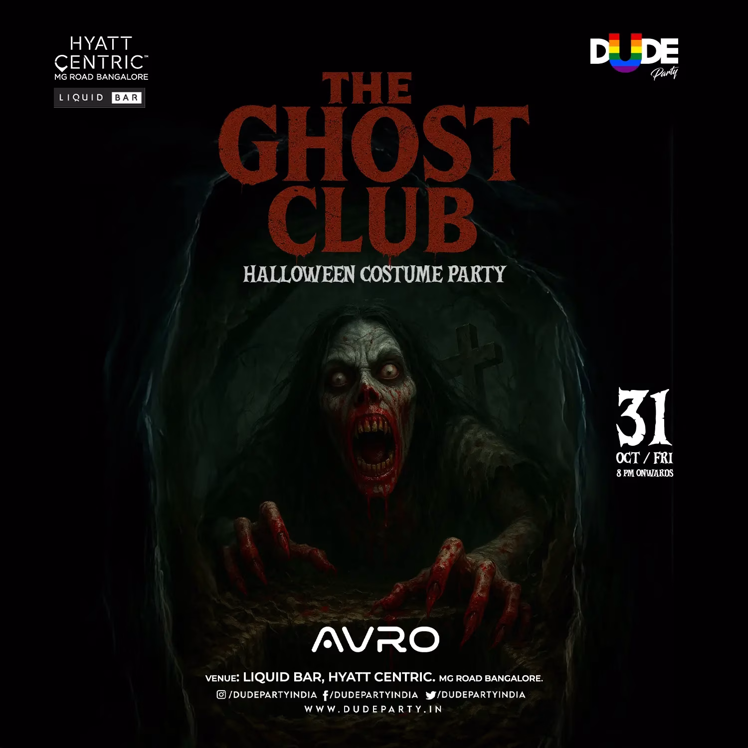 Ghost Club Halloween Costume Party (31st October 2025)